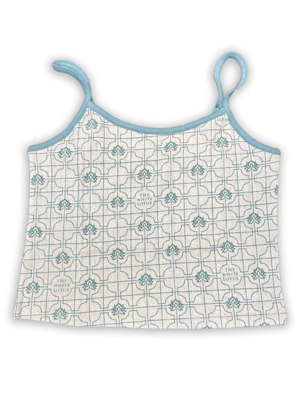 NWT The White Lotus Women's Print Sleep Cami and Shorts Blue XS - Picture 5 of 7